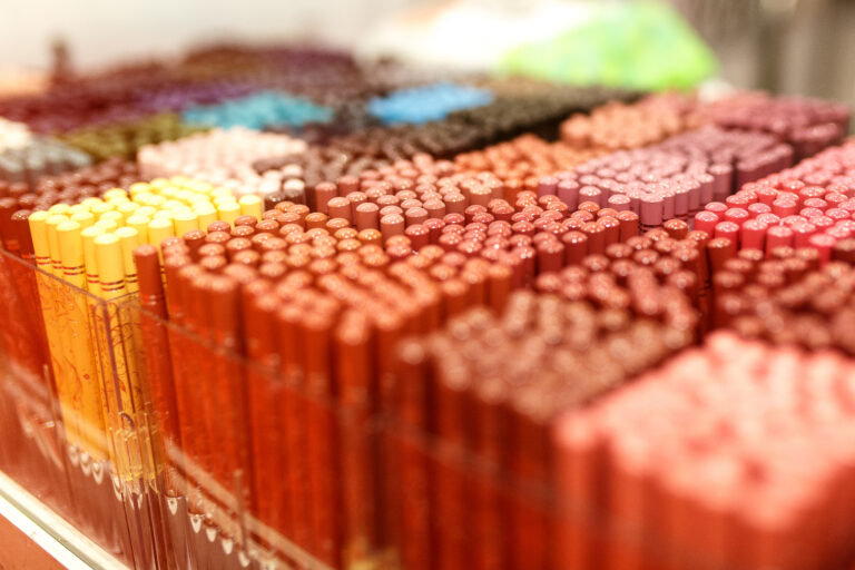 shadows eye and eyebrow set on table colorful pallete